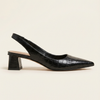 Olga - Elegant Square Heel Shoes