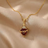 Heart Peace | Gold-Plated Necklace with Faith