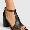 Lorenza | Geometric Heel Sandals