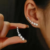 Martha - Sequin Floral Earrings