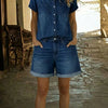 Stefania | Comfortable Short Denim Set