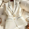 Sophia™ - Elegant Vest With Belt
