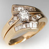Gold Ring with Vintage Diamond