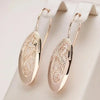 Golden Radiance Drop Earrings