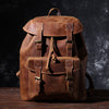 Jeffrey - Durable Classic Leather Backpack