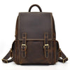 Nathan - Water-Resistant Leather Backpack