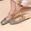 Bella | Mary-Jane Mules without Heel